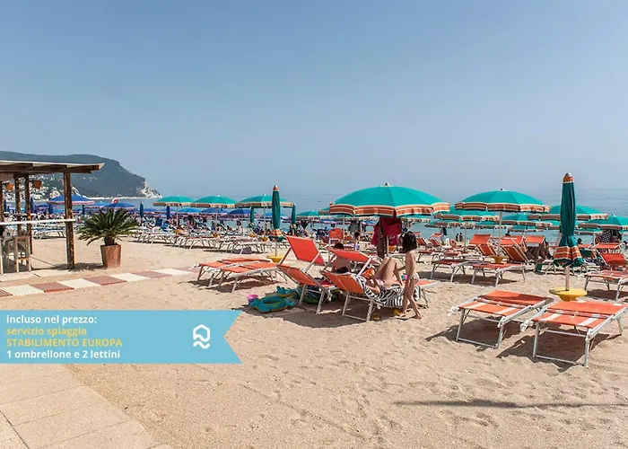 Rs317 - Marcelli, Bilocale In Fronte Mare * Marcelli